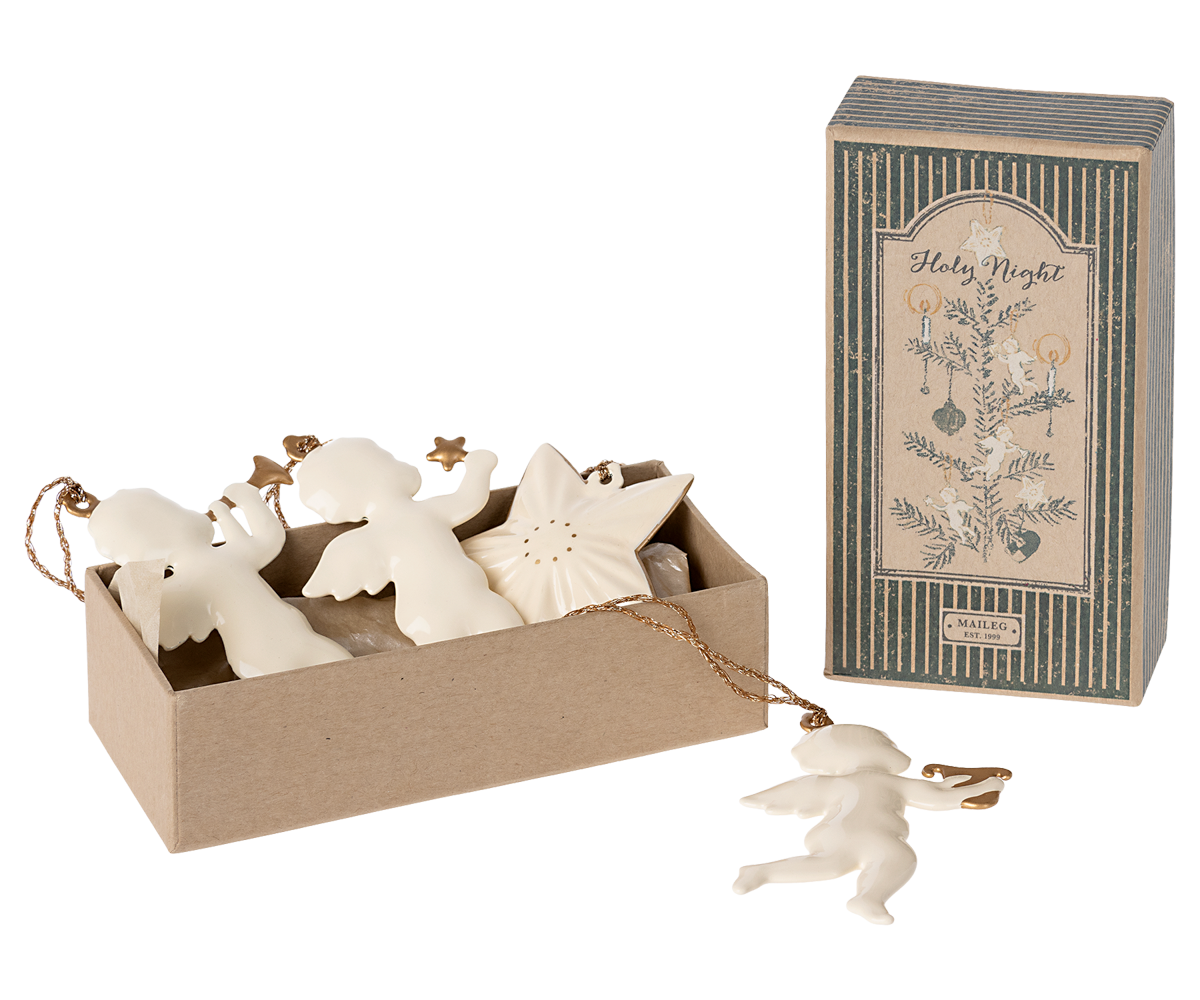 Metal Ornament Set | Maileg | Holy Night