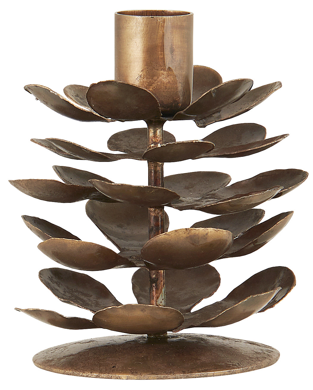 Pine Cone Candle Holder | Short