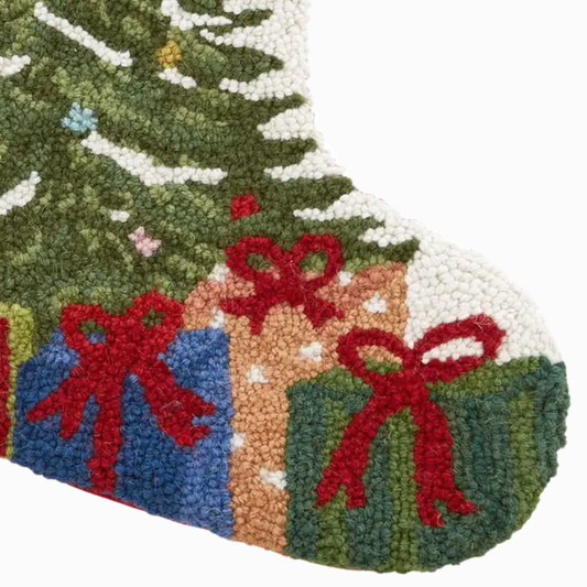 Christmas Stocking | Hook & Loop | Christmas Tree
