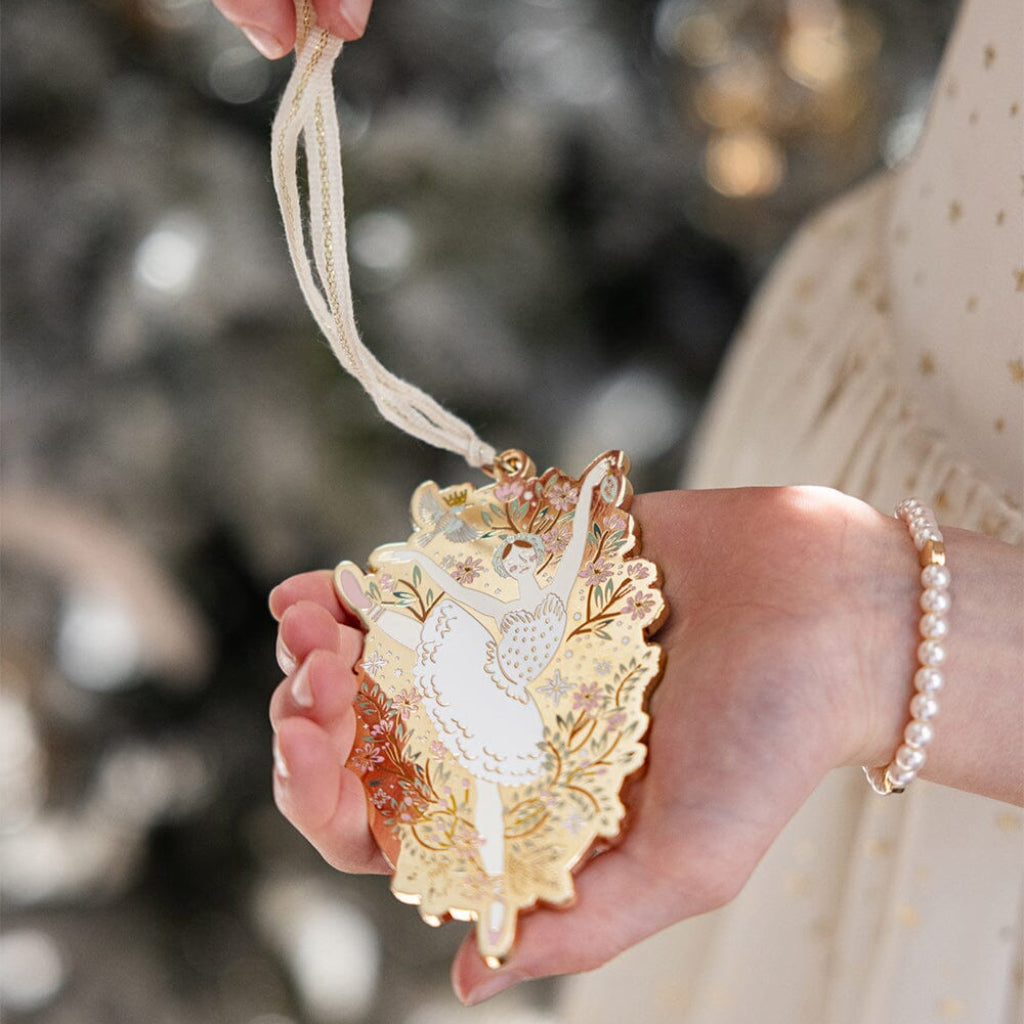 Fine Enamel Christmas Ornament | Ballerina