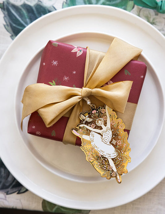 Fine Enamel Christmas Ornament | Ballerina