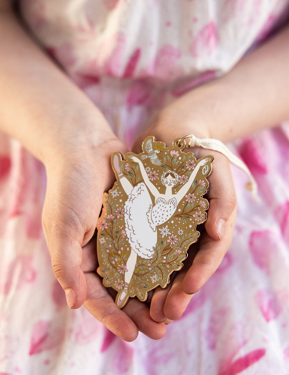 Fine Enamel Christmas Ornament | Ballerina