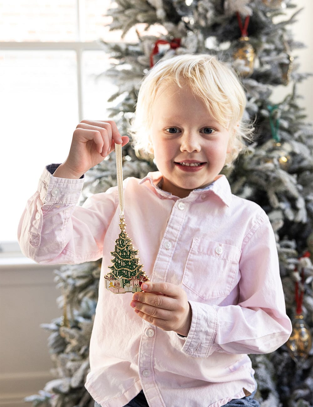 Fine Enamel Christmas Ornament | Christmas Tree