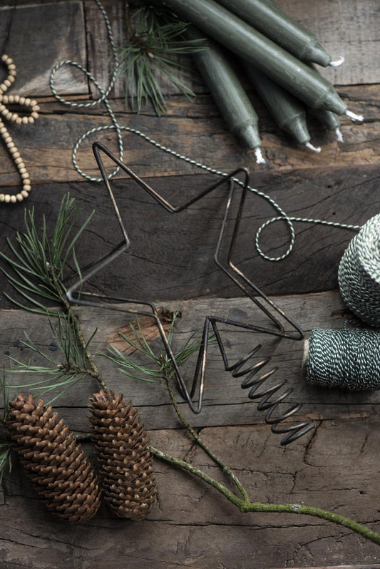 Tree Topper | Star | Antique Brass