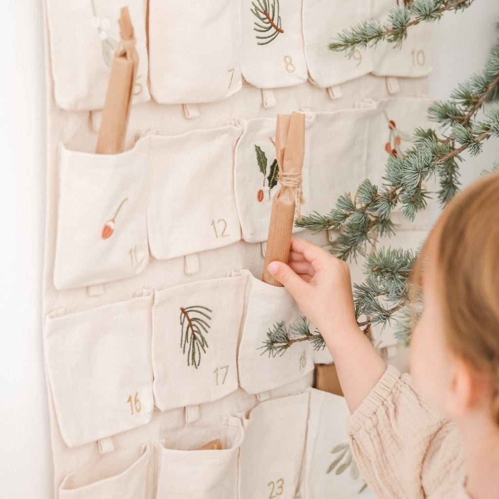 Advent Wall Calendar | Fabelab | Yule Greens