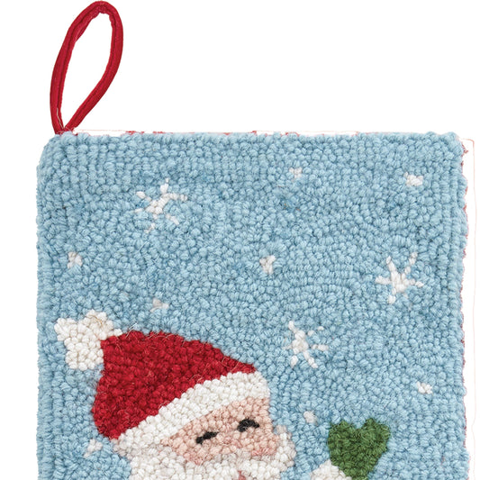 Christmas Stocking | Hook & Loop | Santa On Sleigh