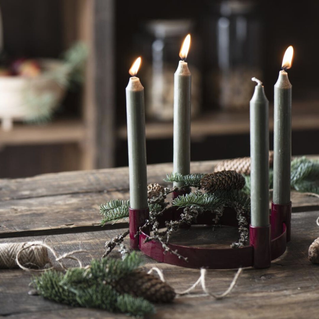 Dinner Candle | Pack of 3 | Various Colours