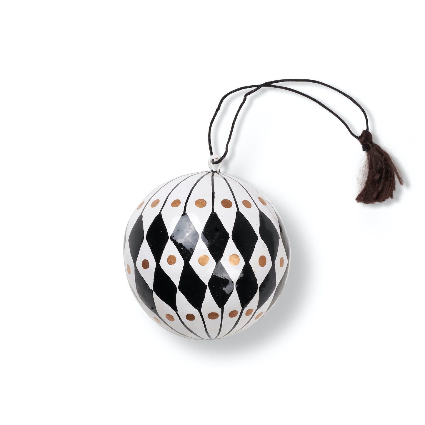 Paper Maché Bauble | Harlekin