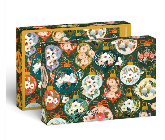 Bespoke Letterpress Christmas Puzzle 1000pc | Ornaments