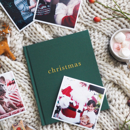 Family Christmas | A keepsake Journal | Forest Green
