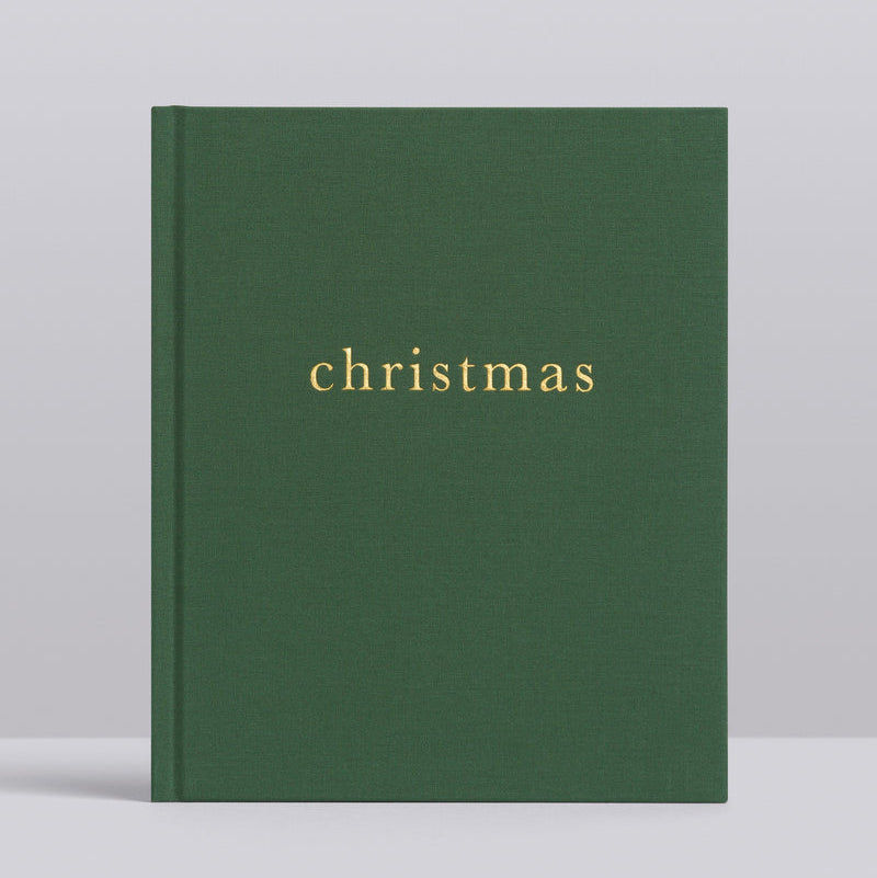 Family Christmas | A keepsake Journal | Forest Green