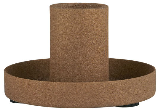 Single Candle Holder | Cognac