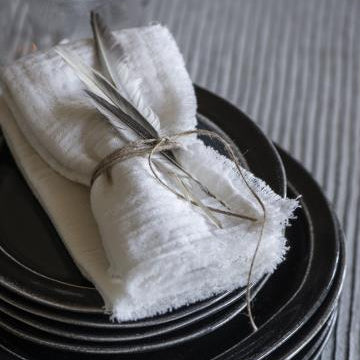 Cloth Napkin | Double Weave | Cream
