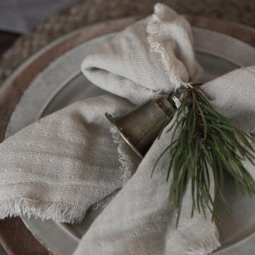Cloth Napkin | Double Weave | Sand