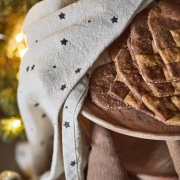 Tea Towel | Natural | Stars