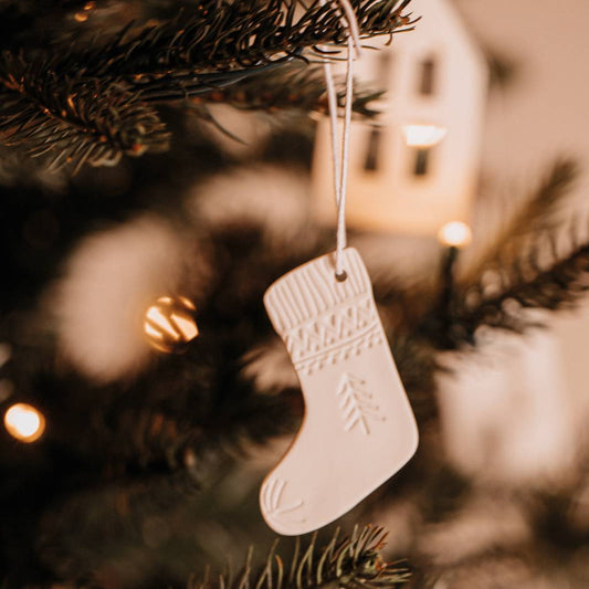 Porcelain Hanging Decoration | Stocking