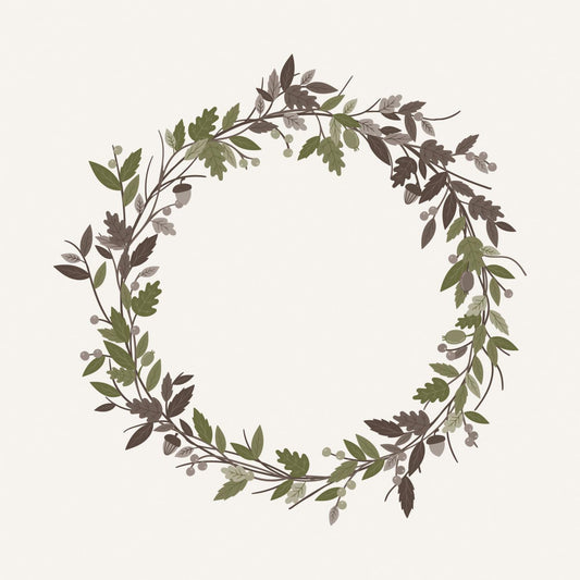 Paper Napkin | Wreath | 20pk