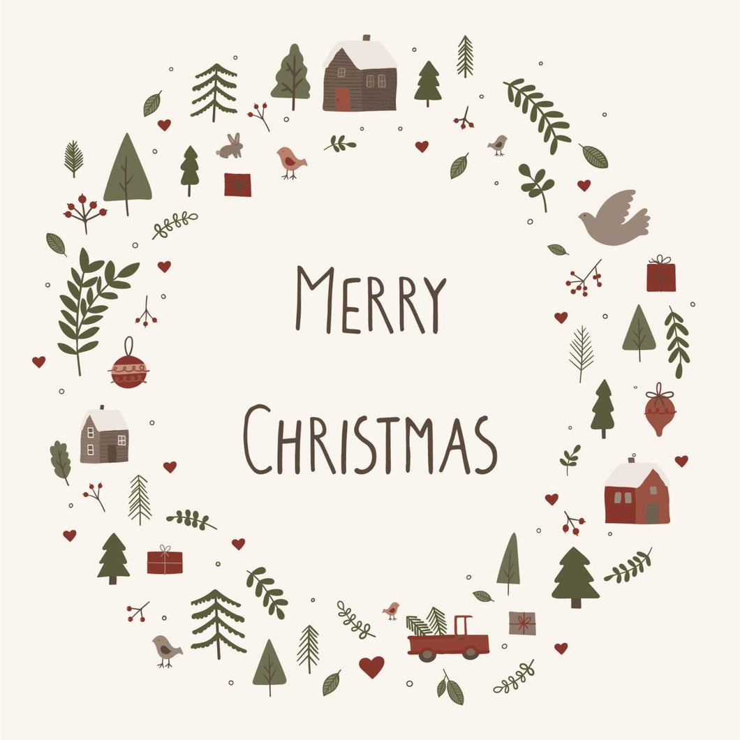 Paper Napkin | Merry Christmas | 20pk