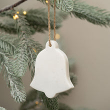 Load image into Gallery viewer, Hanging Marble Decoration | Bell | White
