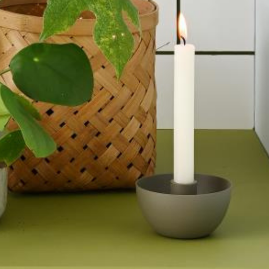 Bowl Candle Holder | Dusty Green