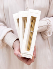 Load image into Gallery viewer, Bespoke Letterpress | Solid Brass Pen
