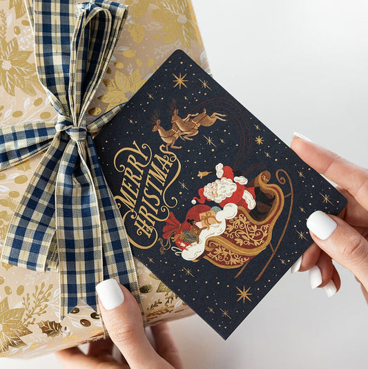 Greeting Card | Merry Christmas (Starry Night)