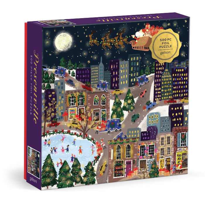 Christmas Foil Puzzle 500pc | Presentville
