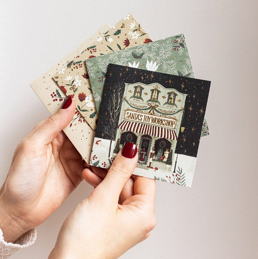 Greeting Card Box Set | 12pk | Christmas Village