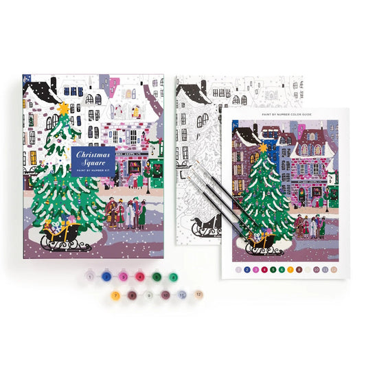 Christmas Paint by Numbers | Christmas Square