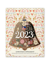 Load image into Gallery viewer, Fine Enamel Christmas Ornament | 2023 Bell
