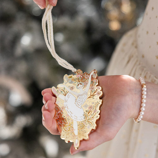 Fine Enamel Christmas Ornament | Ballerina
