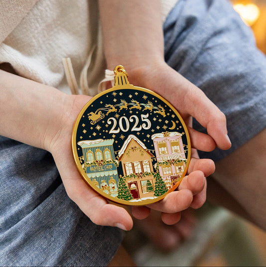 Fine Enamel Christmas Ornament | 2025