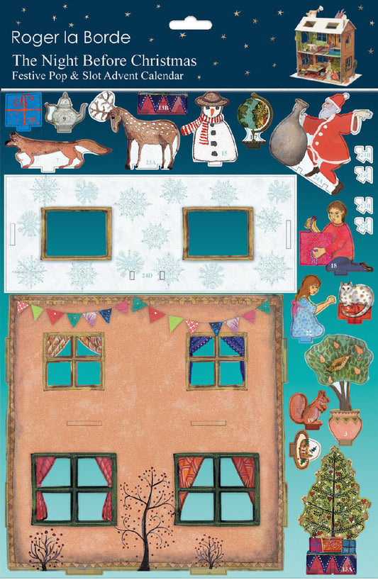 Advent Calendar | Pop & Slot | Night before Christmas