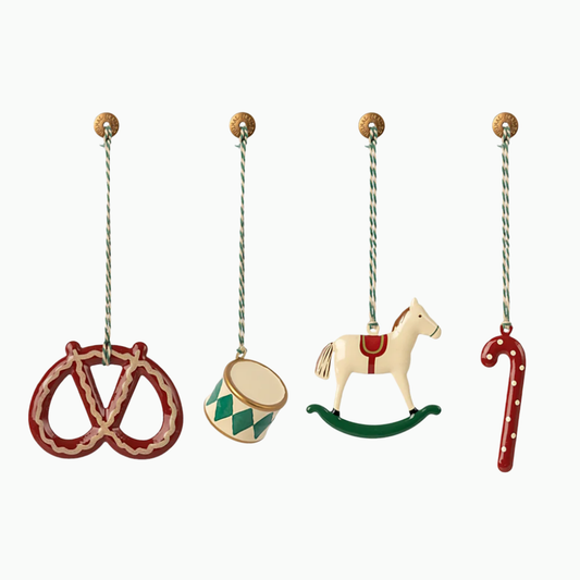 Metal Ornament Set | Maileg | Peter's Christmas