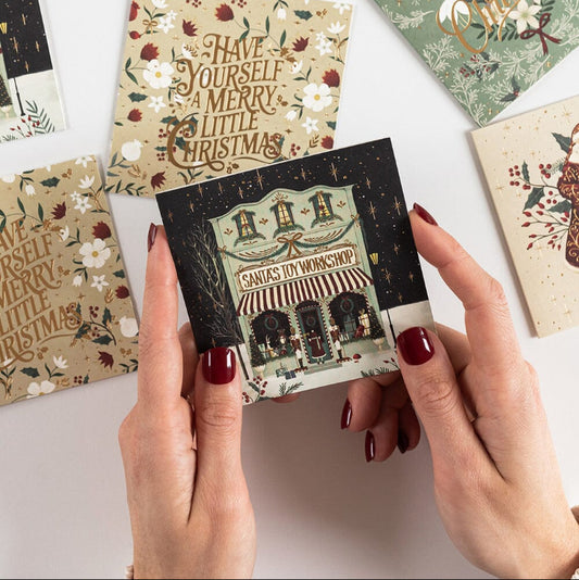 Greeting Card | Small | Santa's Toy Workshop