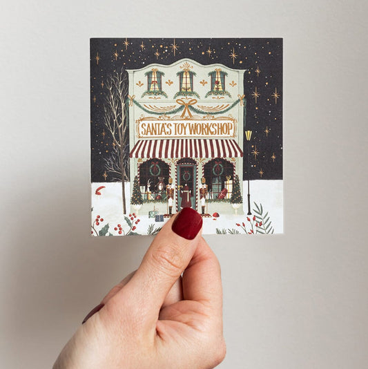 Greeting Card | Small | Santa's Toy Workshop