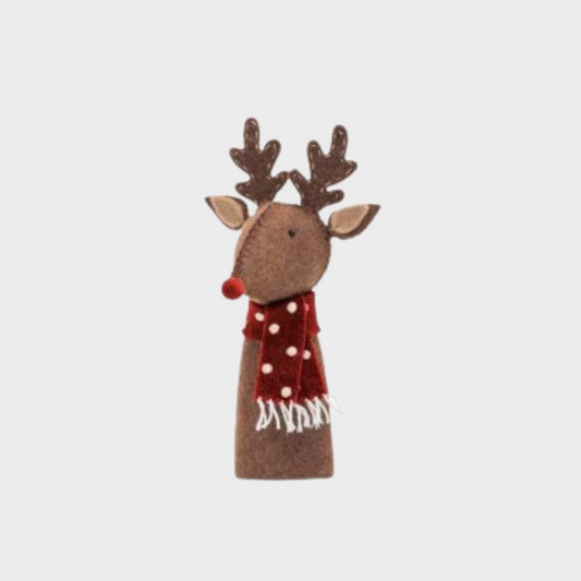 Felt Standing Reindeer | 18cm