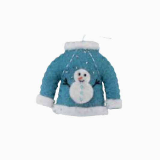 Felt Decoration | Christmas Sweater | Snowman