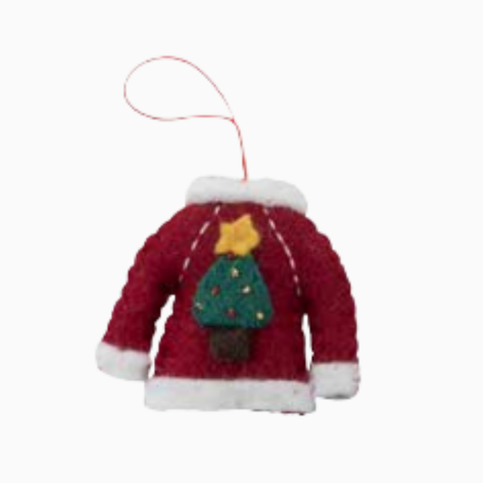 Felt Decoration | Christmas Sweater | Tree