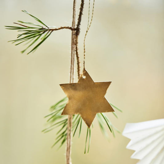 Star Decoration | Brass