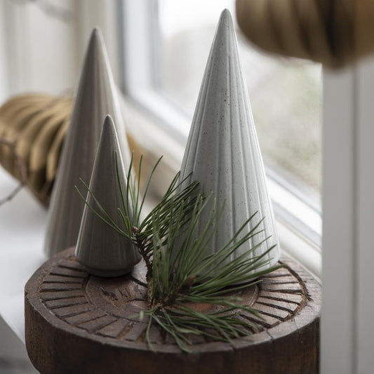 Ceramic Christmas Tree | Small | Sand