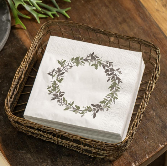 Paper Napkin | Wreath | 20pk