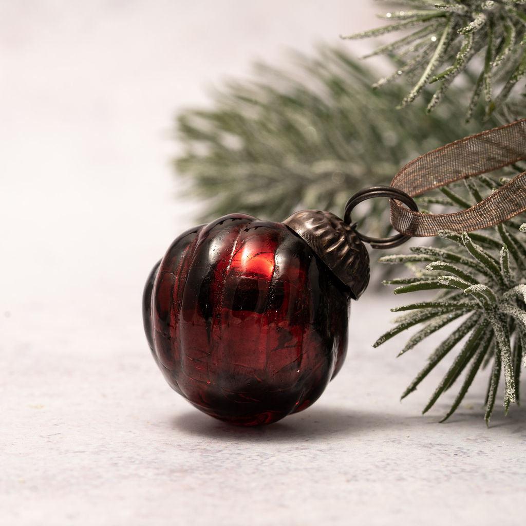 Crackle Glass Swirls | Wine | Small