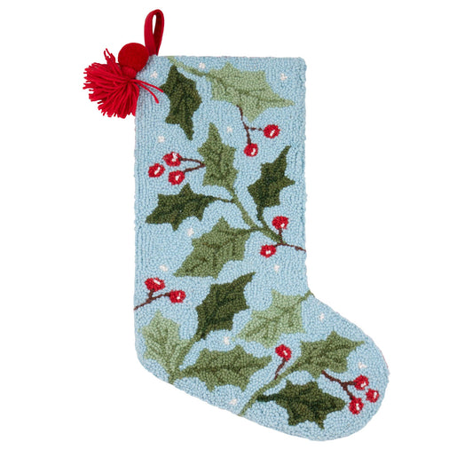 Christmas Stocking | Hook & Loop | Holly