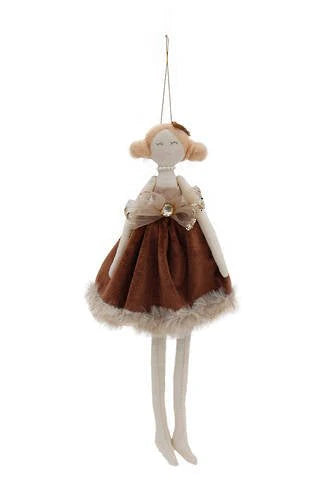 Molly Hanging Doll | Chocolate Velvet