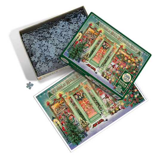 Christmas Puzzle 1000PC | Christmas Flower Shop