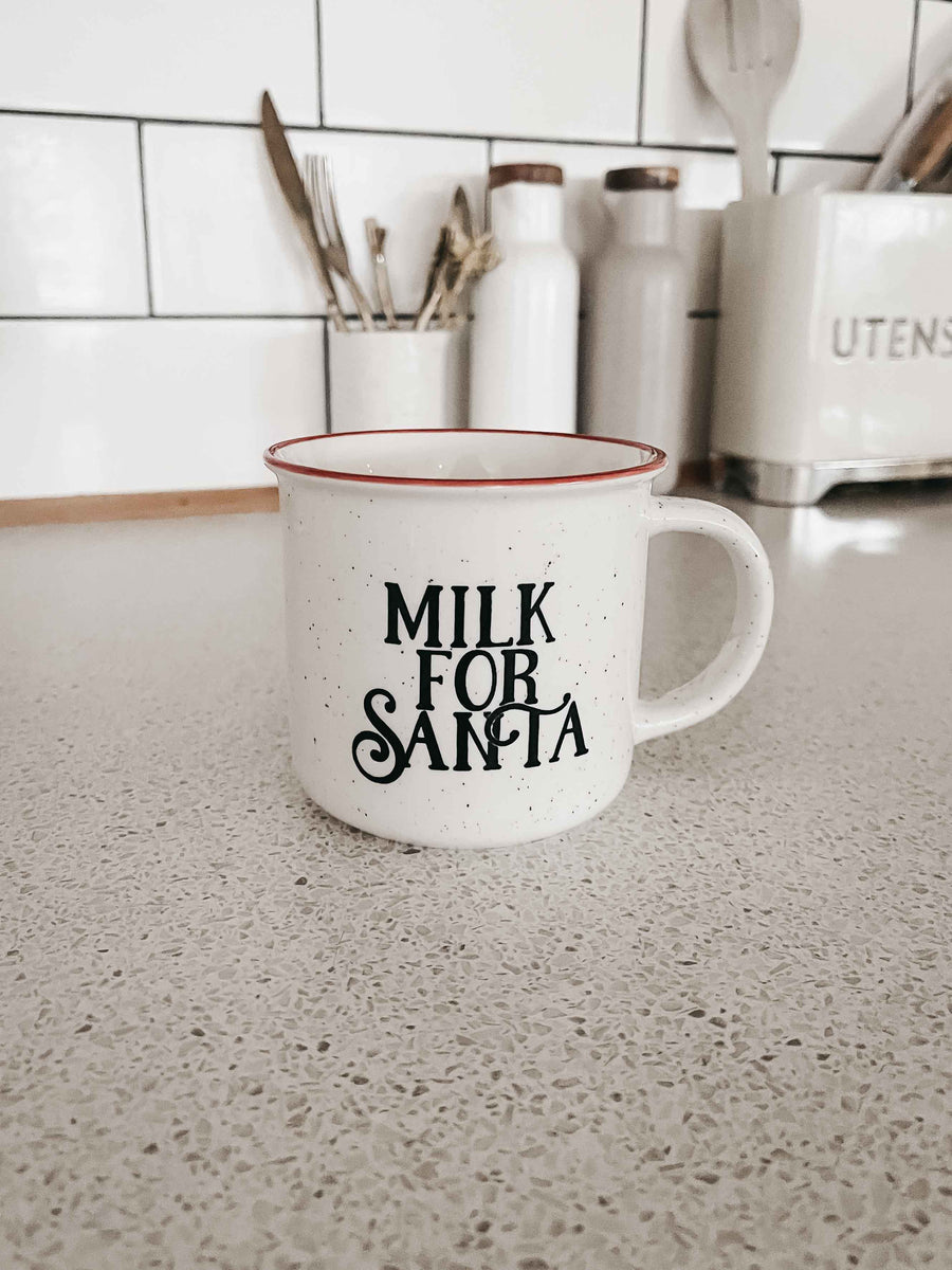 Ceramic Mug | Milk for Santa