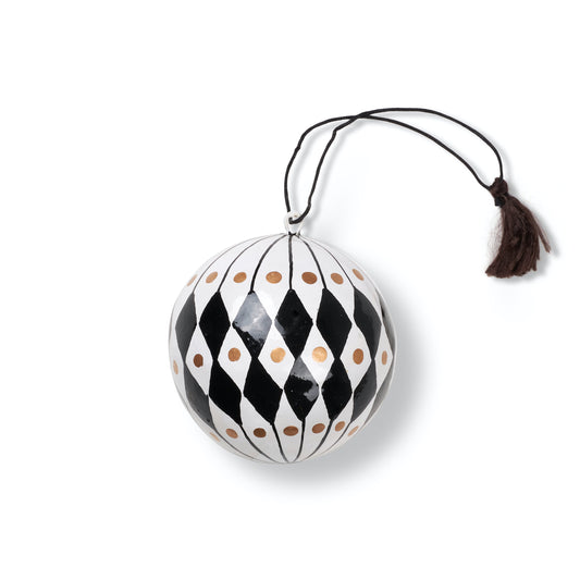 Paper Maché Bauble | Harlekin
