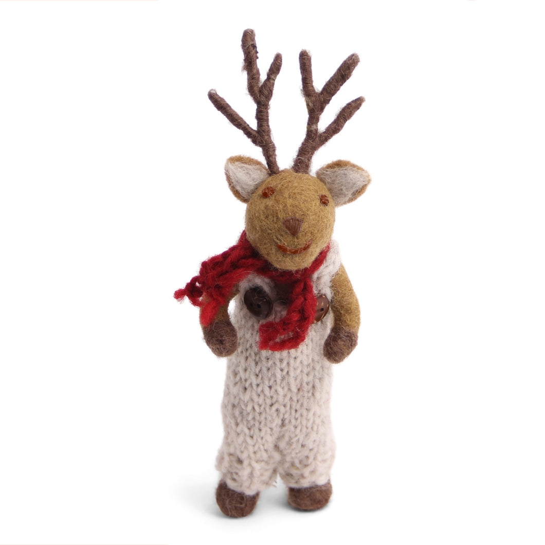 Felt Boy Deer | En Gry & Sif