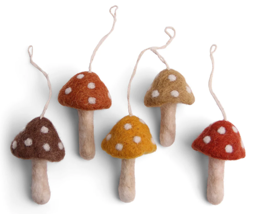 Felt Mushrooms | 5pk | En Gry & Sif